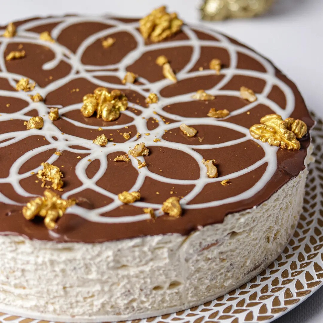 Torta Pavê Nozes